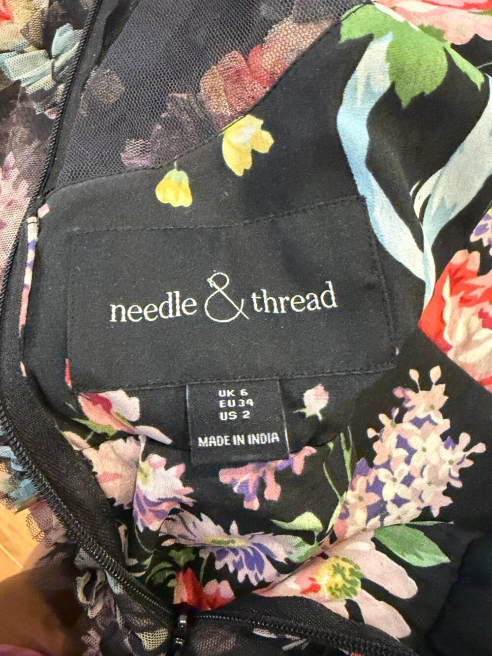 Needle and Thread Dress Size US 2 - Picture 2 of 2